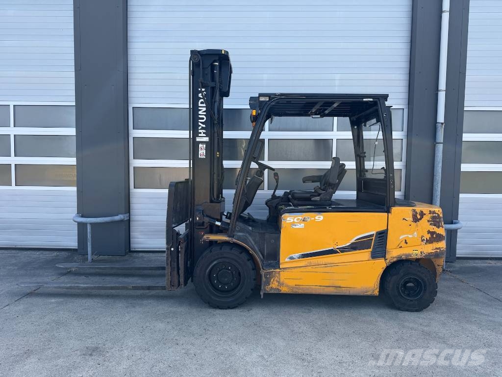 Hyundai 5 ton elektrisch occasion 2020 — gebruikte heftruck kopen