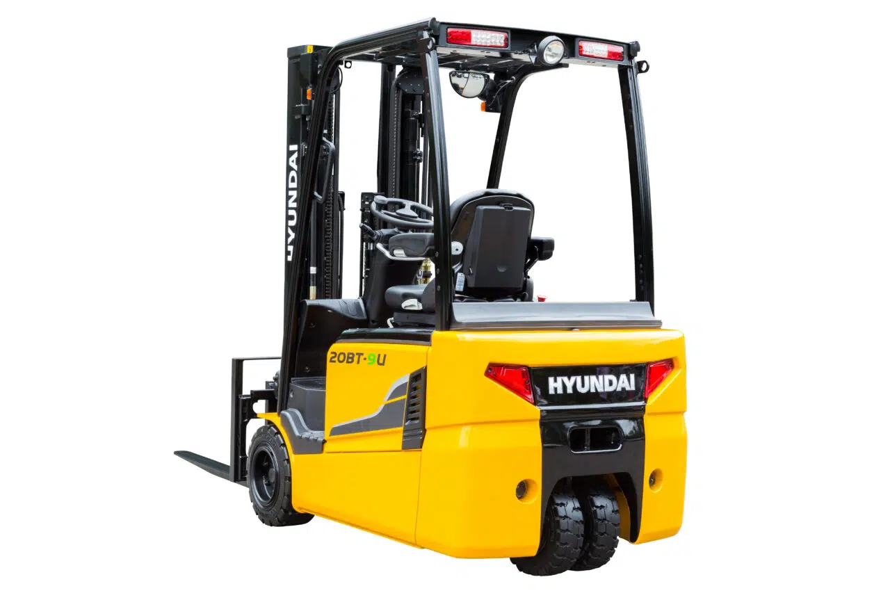 Elektrische Hyundai heftruck voor food industrie, magazijn en interne logistiek