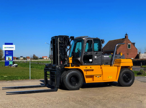 Hyundai 16 ton diesel heftruck voor zware industrie, overslag en heavy-duty inzet