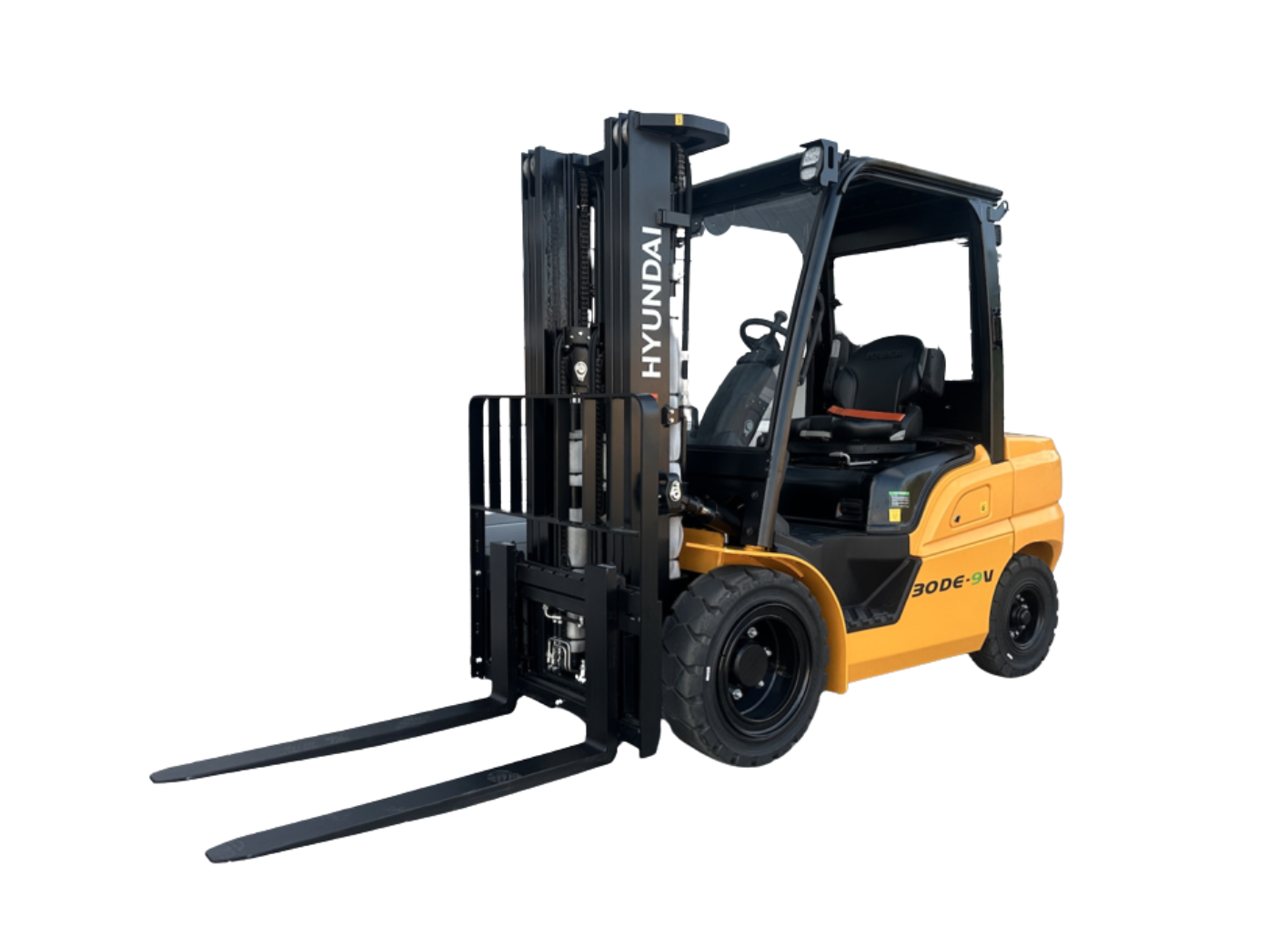 Hyundai diesel heftruck voor stoffige vuile en zware werkomgeving buiten