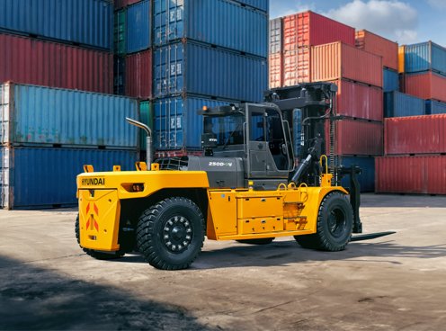 Zware Hyundai heftruck kopen tot 30 ton