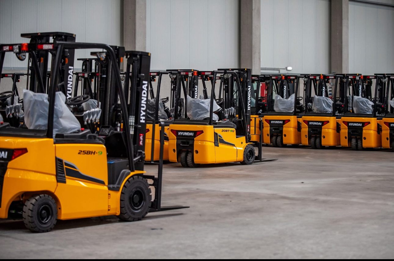 Hyundai heftrucks op voorraad bij Hyundai Heftrucks Nederland