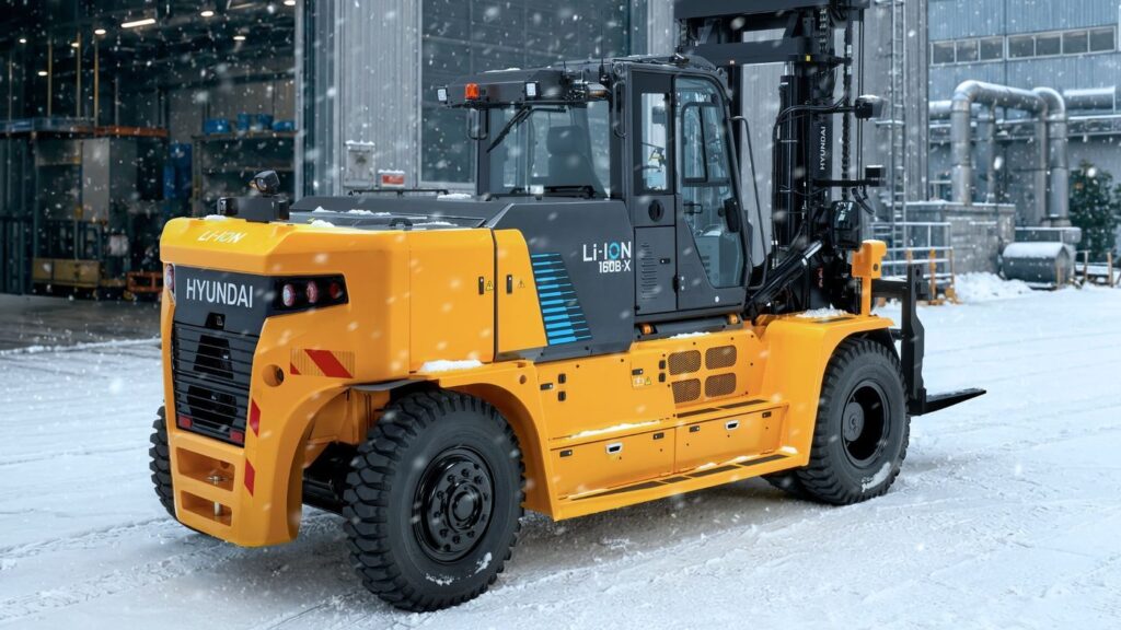 Hyundai 180B-X — elektrische heftruck 18 ton detail 3
