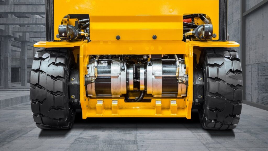 Hyundai 20BT-9U — 3-wiel heftruck 2 ton detail 1