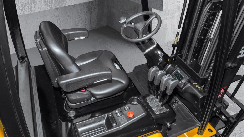 Hyundai 20BT-9U — 3-wiel heftruck 2 ton detail 3