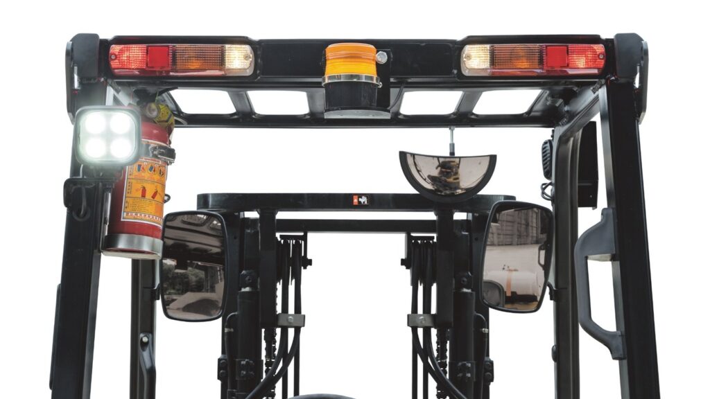 Hyundai 35LE-7U — LPG heftruck 3.500 kg detail 3