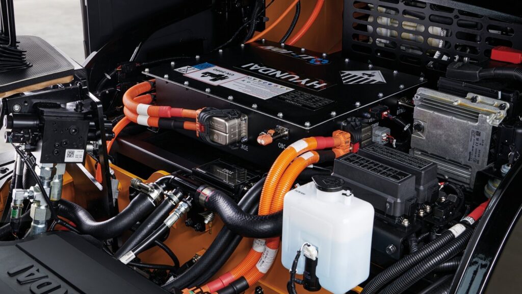 Hyundai 45B-X — elektrisch heftruck 4.500 kg detail 4