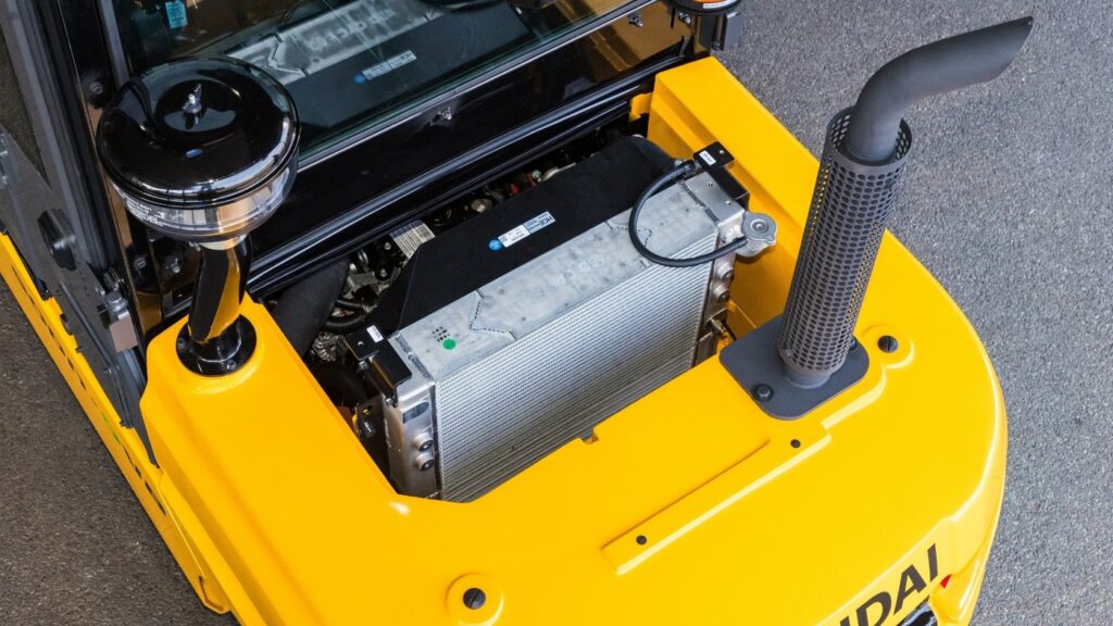 Hyundai 50D-9VB — diesel heftruck 5.000 kg detail 3