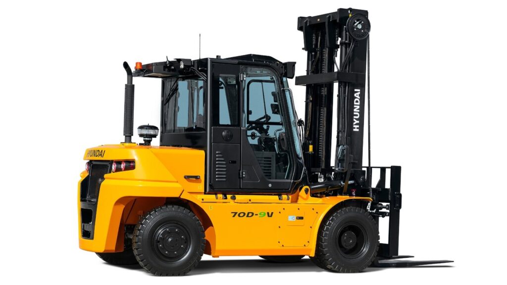 Hyundai 70D-9V diesel heftruck 7.000 kg